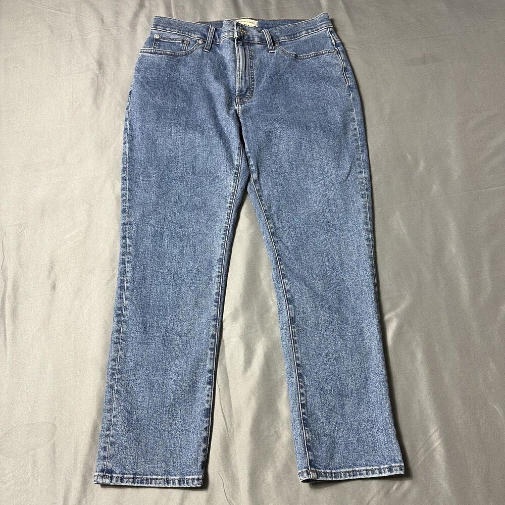 Madewell Jeans Womens 32x27 (30 tag) Mid Rise Perfect Vintage Blue Denim Cotton
